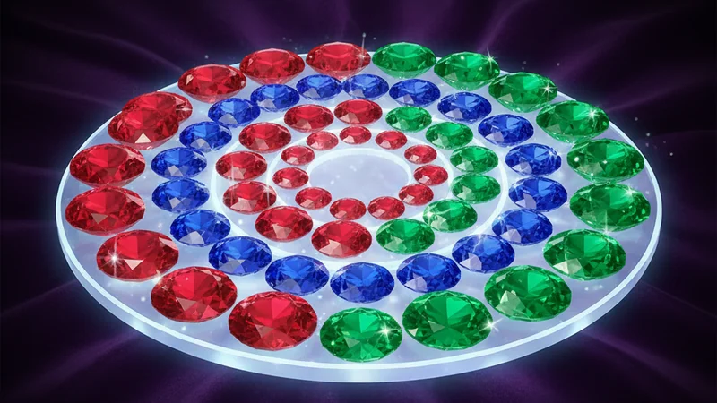Fortune Gems slot game — sparkling gemstone reels