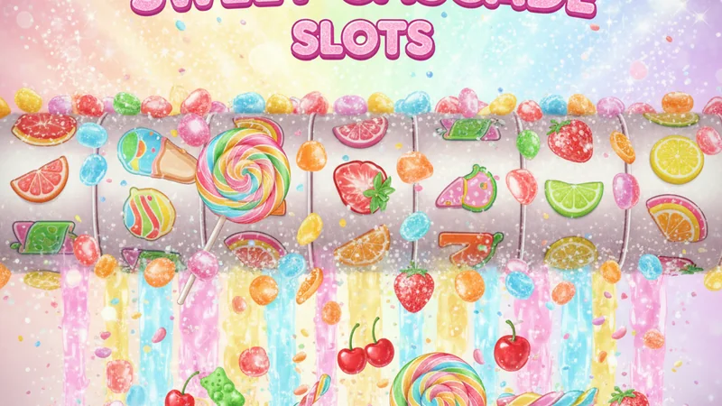 Sweet Bonanza slot game — cascading candy reels